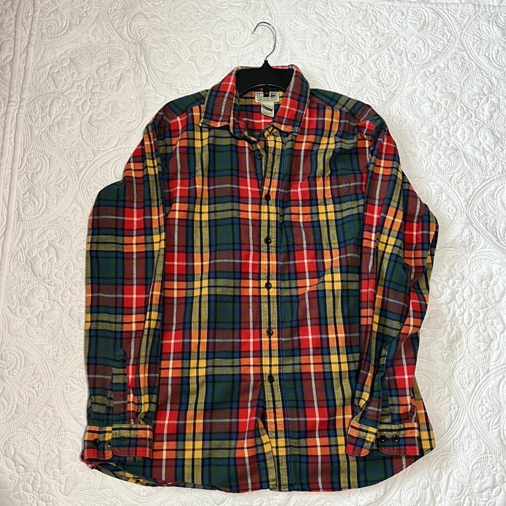 LL Bean flannel